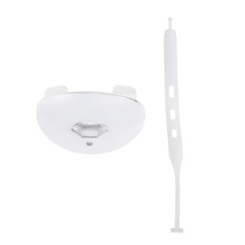 Perfeclan Adult Mouth Guard Mouth Guard Lip Guard Mouthguard with Strap for Rugby Football, Silver