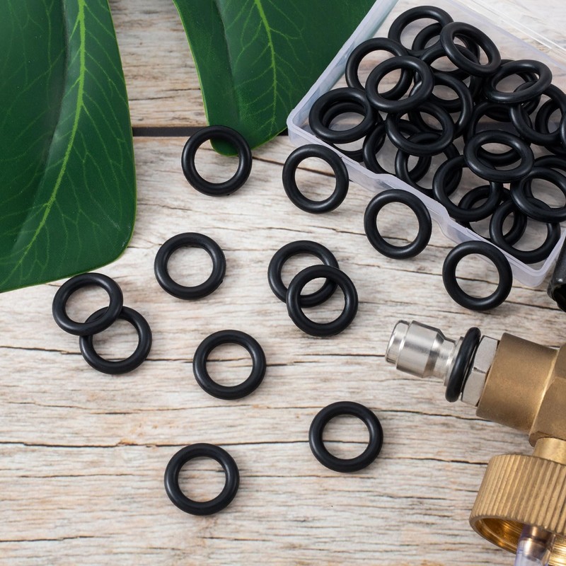 PAGOW 50 Pack Thickened O-Rings Power Pressure Washer Replacement for
