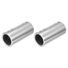 sourcing map 2Pcs Straight Pipe Fitting Connector, 316 Stainless Steel