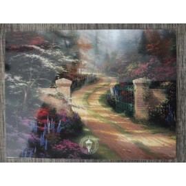 Thomas Kinkade "Spring Gate" Art Magnet NEW 4x5 1/2" TK-274