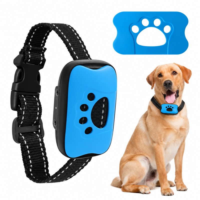 Dog Bark Deterrent Collar for Training – USB Rechargeable Ultrasonic