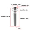 eMagTech Bike Headset Cap Bolt M6x35mm Titanium Screws Bike Stem