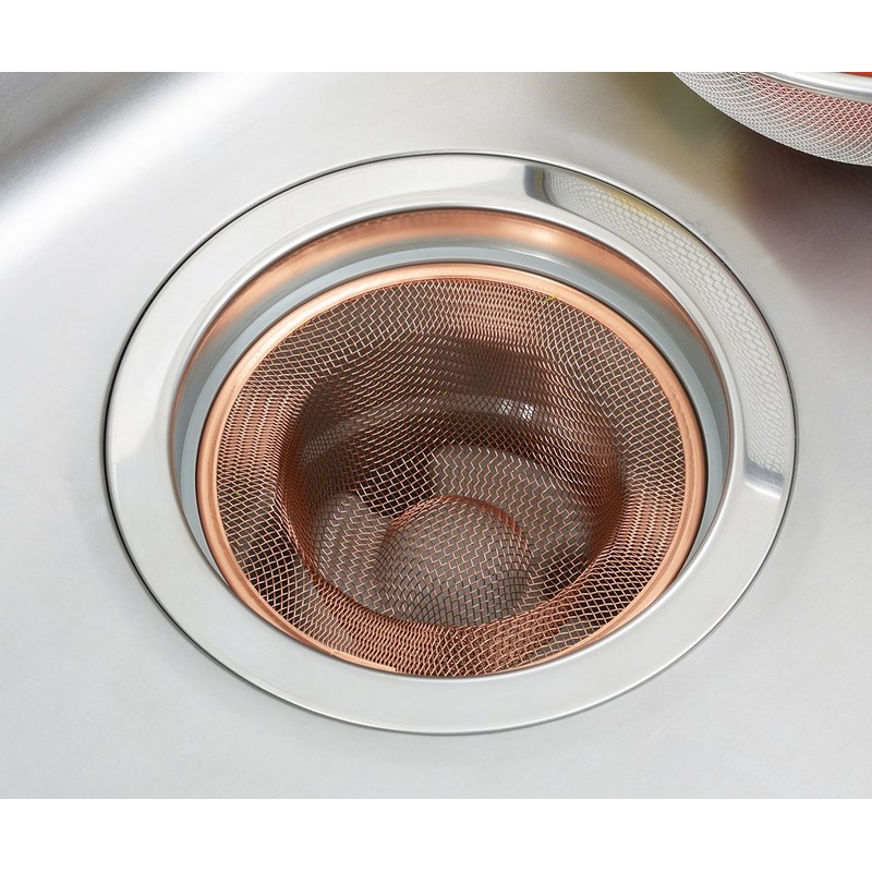 Yoshikawa Suise SJ1641 Pure Copper Waste Basket (Extra Large)