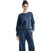SUUKSESS Women Modal 2 piece outfits Oversized Sweatshirt Fall Lounge