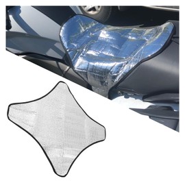 Figpade Motorcycle Seat Covers with Adjustable Cord,Portable Motorcycle Seat Cushion Cover for Cooling and Sun Protection,All-Season Motorcycles Cooling Seats Cover with Drawstring Bag