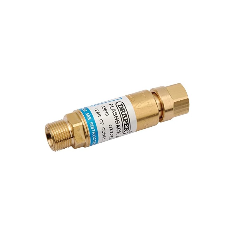 Draper 35019 In-Line Oxygen Flashback Arrestor
