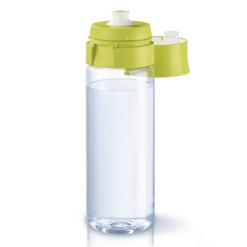 Brita Water Filter Bottle with 2 Fill&Go Cartridges, 20.3 fl