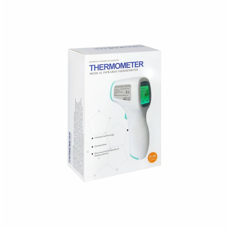 ASATECHMED GP-300 HANDHELD INFRARED DIGITAL THERMOMETER NON-CONTACT WITH HIGH PRECISION