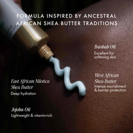 African Beauty Butter- Intensive Dry Skin Treatment: Nigerian Lemongrass + South African Palmarosa