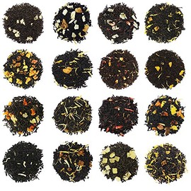 The Tea Farm - Speciality Mixed Black Fruit Tea - Premium Tropical Hawaiian Loose Leaf Black Tea Blend (Hawaiian Coconut Lichee Black Tea)