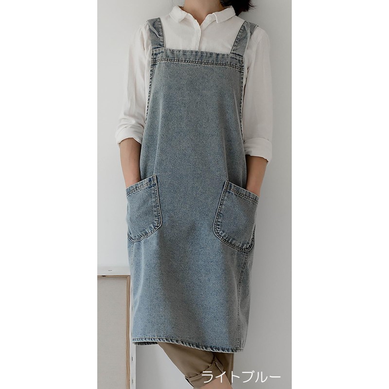 Very Belly Apron, Just Put On, Denim Apron, Canvas Fabric,