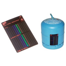 Bo-Camp - Gas Level Indicator, Black, Luggage Scale