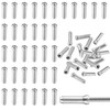 300 pieces silver end sleeves, bicycle end cap, end sleeve,