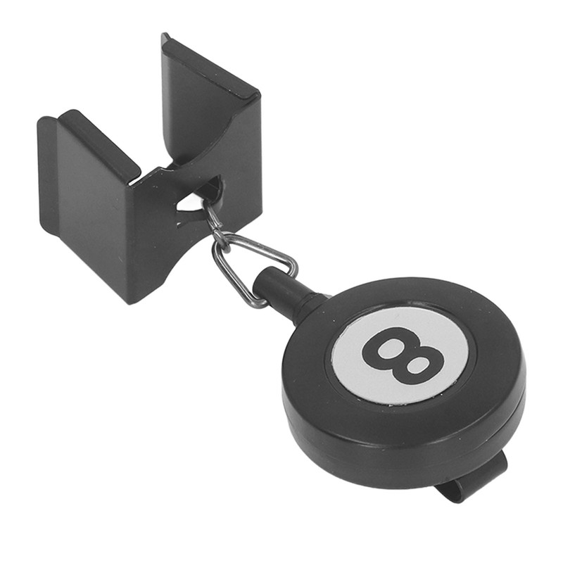 Billiard Cue Chalk Holder Metal Retractable Pocket Pool Cue Chalk