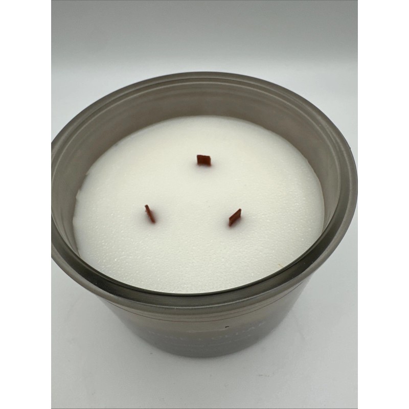 Threshold Rose & Cedar 14 oz Candle - 3 Wooden