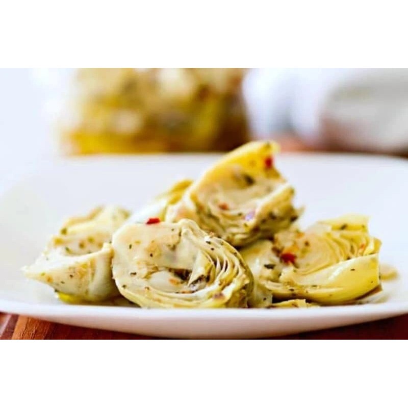 Roland Quartered Marinated Artichoke Hearts 2 Glass Jars 24oz/1lb 8oz