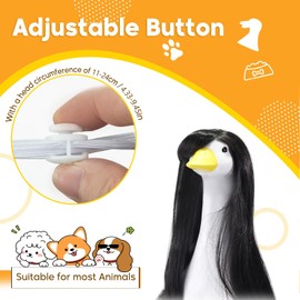 Anzir 4 PCS Porch Goose Outfits & Wigs-Porch Goose Decor for Summer Wedding Patriotic Party, Red/Gold/Black Sunproof Wind-Resistant Garden Decorations(Classic)