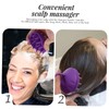 Baluue Scalp Exfoliator Massager Wear-resistant Brush Portable Scalp Massager for