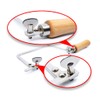0.45mm Diamond Wire Saw with Steel Frame Coping Saw for