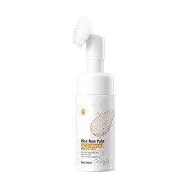 Rice Foaming Face Cleanser, Foaming Cleanser for skin tone, Reduces fine lines & wrinkles, Exfoliates the skin