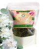 Organic Rejuvenating White Peony Floral Tea, 2 OZ Resealable Packet,
