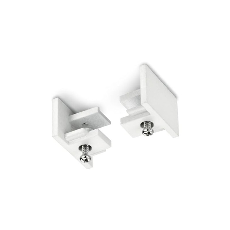 Duoline 703031 Kit of 2 End Caps White