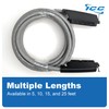 ICC Female to Female 25 Pair Telco Cable 15ft -