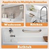 HYSSBR 2Pcs Thickened Shower Splash Guard Durable Bathtub Corner Splash