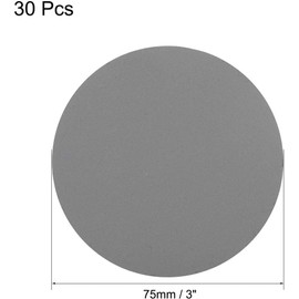 TA-VIGOR 30Pcs 75mm Wet and Dry Sanding Discs, 2000 Grit 3 Inch Hook and Loop Sandpaper Electrostatic Sand Planting Silicon Carbide Sanding Discs