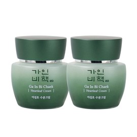 (1+1) Gainbi Cheong Eoseongcho Moisture Cream 60ml / Herbal Soothing Care Wrinkle Improvement Whitening Function / (1+1)가인비책 청 어성초 수분크림 60ml 약모밀 진정케어 주름개선 미백기능성