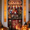 Halloween Garage Door Decoration, 79 x 35.4 Inch Clown Ticket