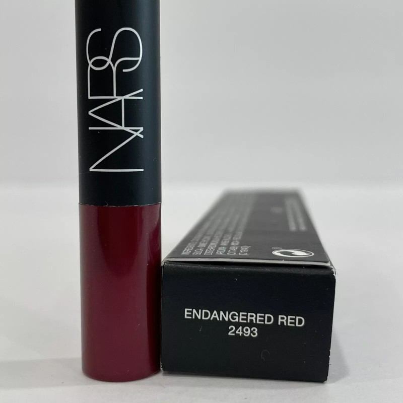 NARS ENDANGERED RED 2493 Velvet Matte Lip Pencil 0.08oz/2.4g FULL