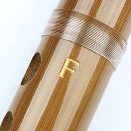 Bamboo Flute Dizi Traditional Handmade Chinese Musical Instrument Vintage Dizi (Key F)
