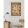 ECHO-LIT, LLC Punctuation Writing and Grammar Poster for Home, Office,