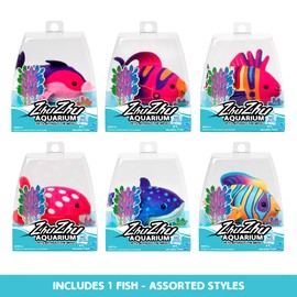 Zhu Zhu Pets | Zhu Zhu Aquarium Toy Fish - Michael | Interactive, Collectible Pet with Sounds and Movement | Electronic Pets | Ages 4+