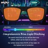 ORANZI 2 Pack Blue Light Glasses Men Woman, Computer Gaming