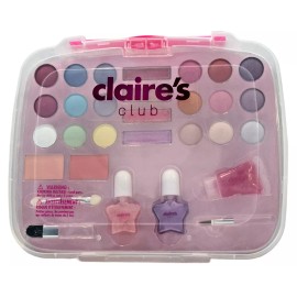 Claire’s Claire's Club Make-Up Kit Eyeshadow Lip Gloss Blush Nail Polish Children Gift