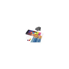 Kit Maquillaje Corporal HIPOALERGÉNICO HOGOJUA 1 20 Colores + Pinceles