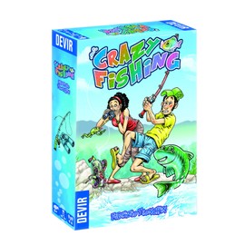 Thames and Kosmos | Devir | Crazy Fishing | Card Game | Competition Game | Be the Best Fisherman by Catching the Best and Strongest Fish | 2-6 Players | Ages 6+