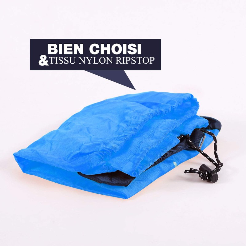 REDCAMP 40L Nylon Compression Stuff Sack for Sleeping Bag, Lightweight