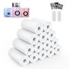 Riosin 16 Rolls Instant Camera Refill Print Paper for Kids,
