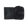 Chiemsee Leather Wallet Black, black, Minimalist