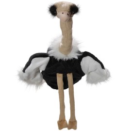 Carl Dick Ostrich Hand Puppet, 15inches, 40cm total size, Plush Toy, Soft Toy 3462