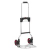 LEADALLWAY Dolly Cart Folding Hand Truck and Dolly,Steel Portable Cart