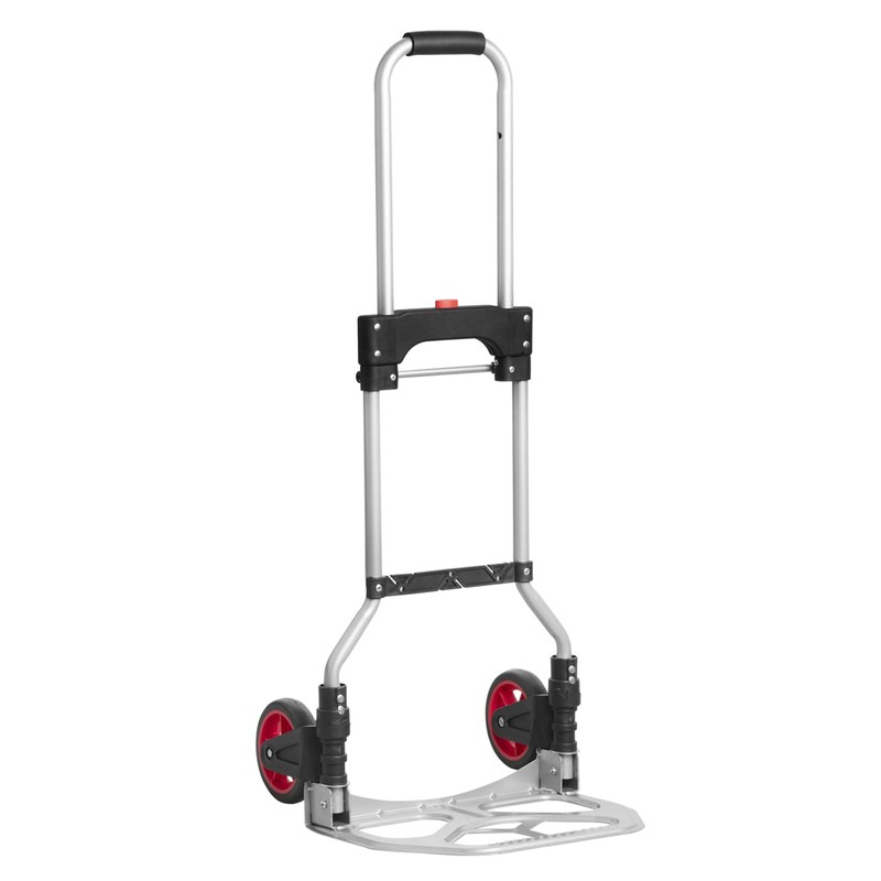 LEADALLWAY Dolly Cart Folding Hand Truck and Dolly,Steel Portable Cart
