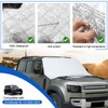 Fgtagtal Windshield Snow Cover Fit for LR Defender 90 110
