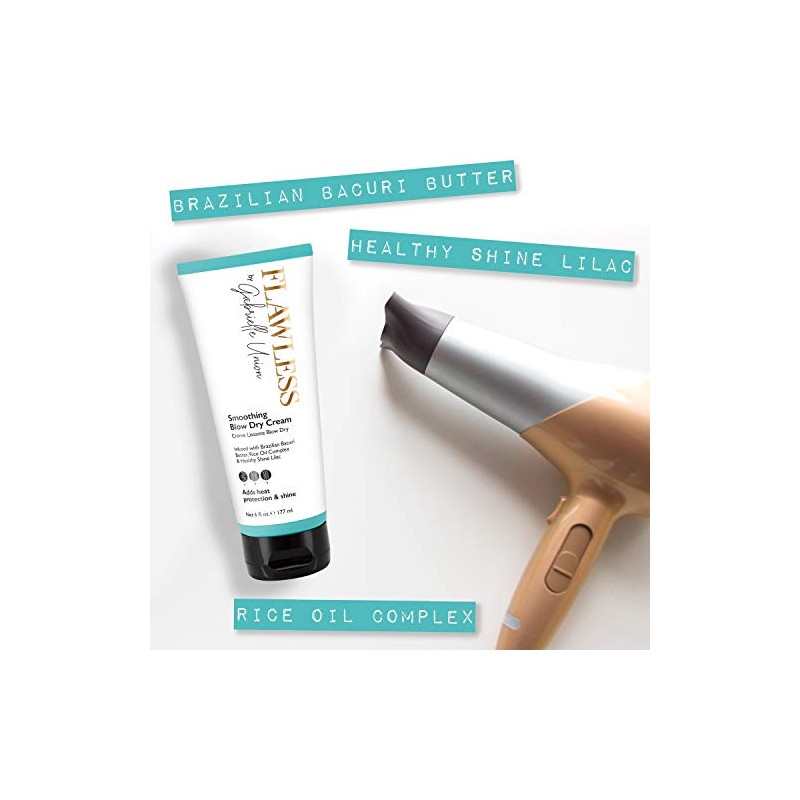 Flawless by Gabrielle Union – Crema alisadora para el cabello,