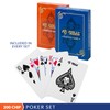 Rally and Roar Professional Poker Set w/ Hard Case, 2