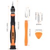 JOREST 24pcs Precision Screwdriver Set, DIY Tools, Triangle/Y Screwdriver Y000/Y00,