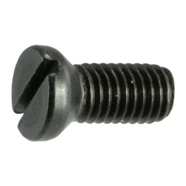 Unbranded #6-48 x 1/4" Black Oxide Slotted Weaver Oval Head Gun Screws (10 pcs.)